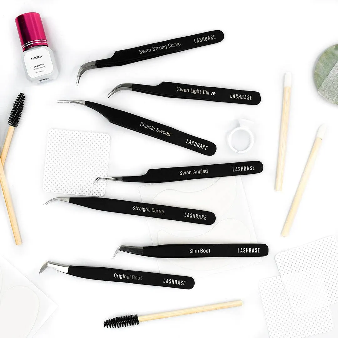 Premium Straight Curve Tweezers