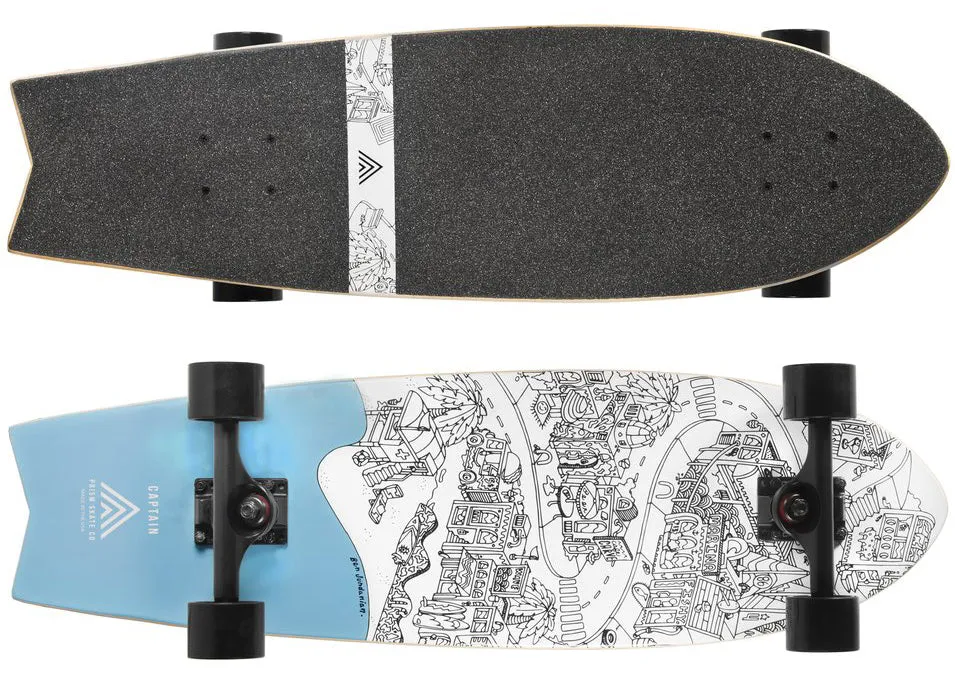 Prism Captain Ben Jundanian Artist Series Cruiser Skateboard