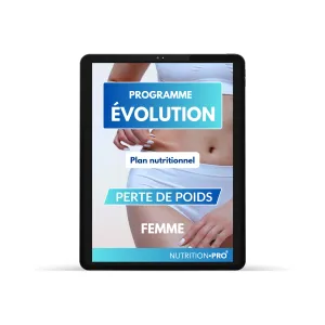 PROGRAMME EVOLUTION - PERTE DE POIDS (VERSION FEMME)