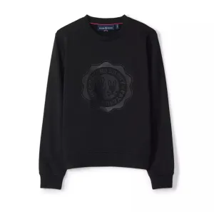 Psycho Bunny London Embroidered Sweatshirt Black B6S758D200-001
