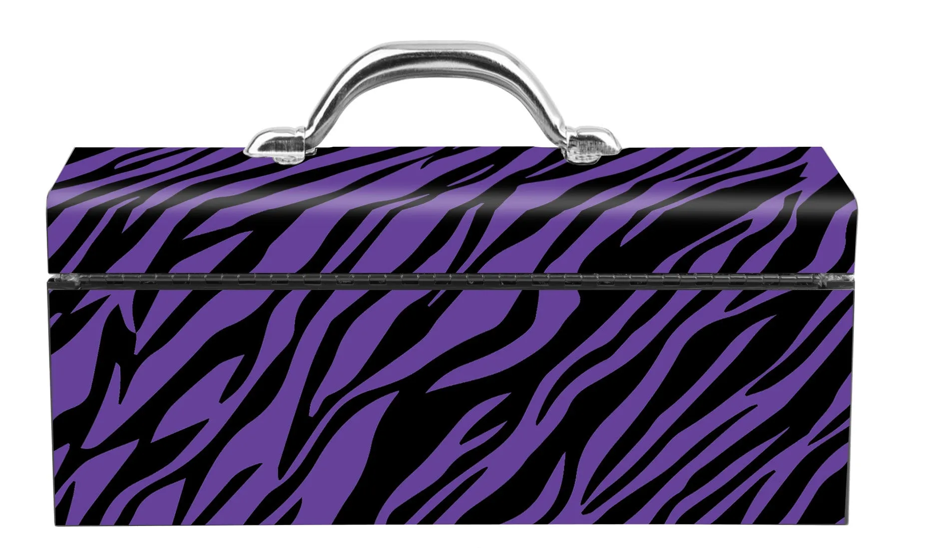 Purple Zebra Deco Box