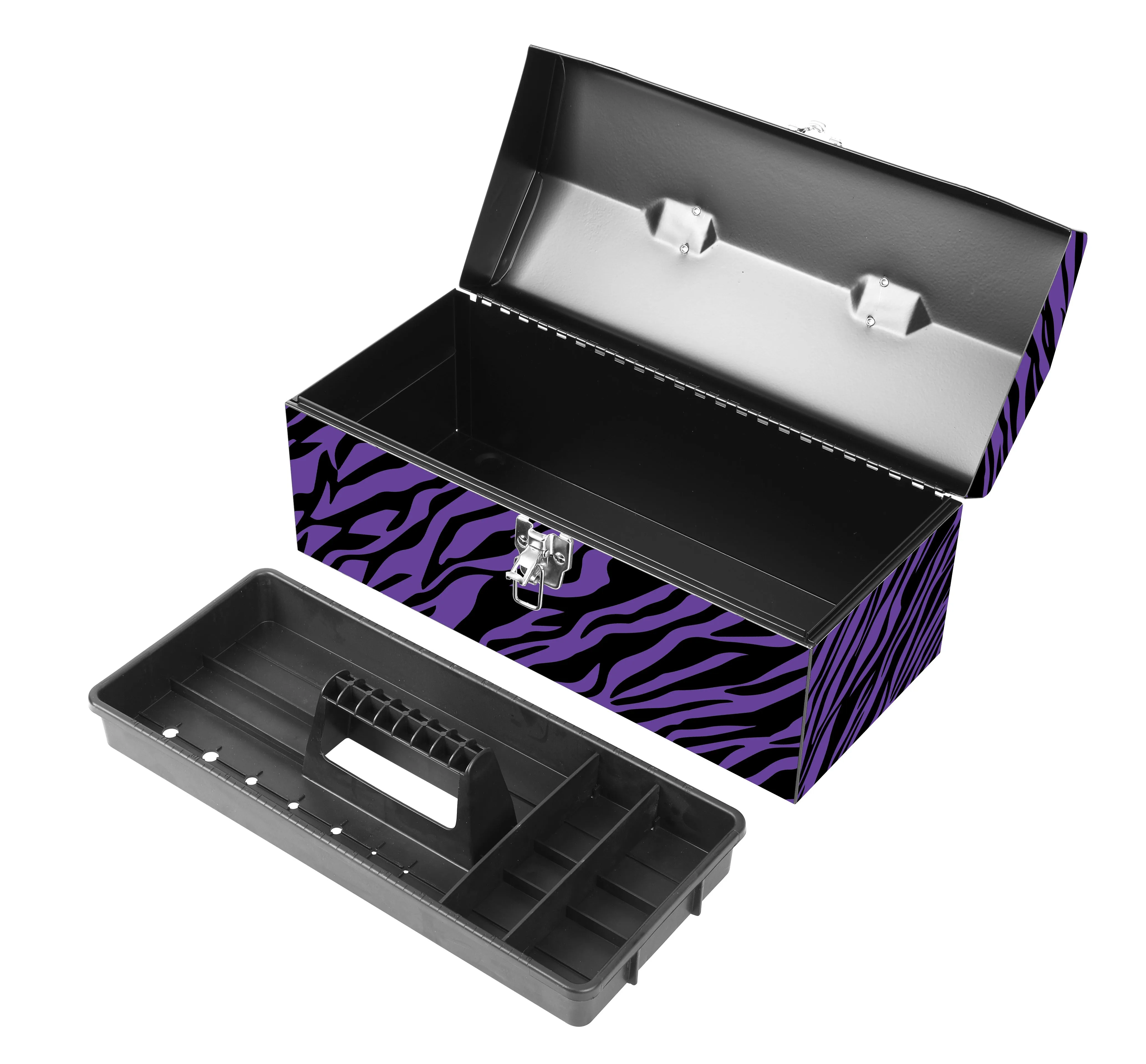 Purple Zebra Deco Box