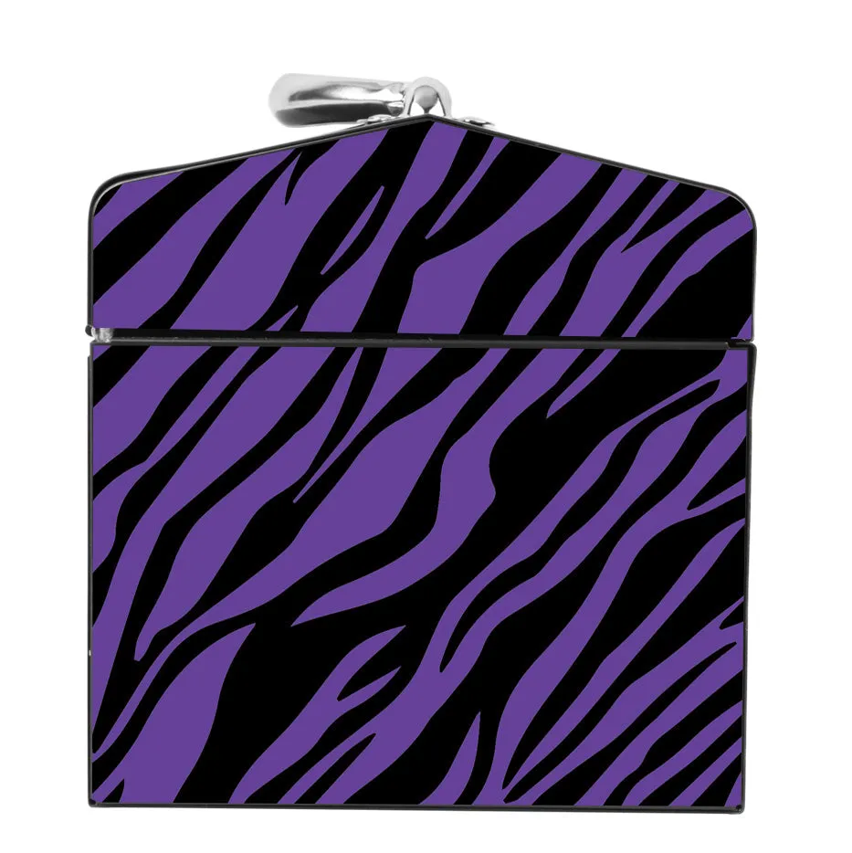 Purple Zebra Deco Box