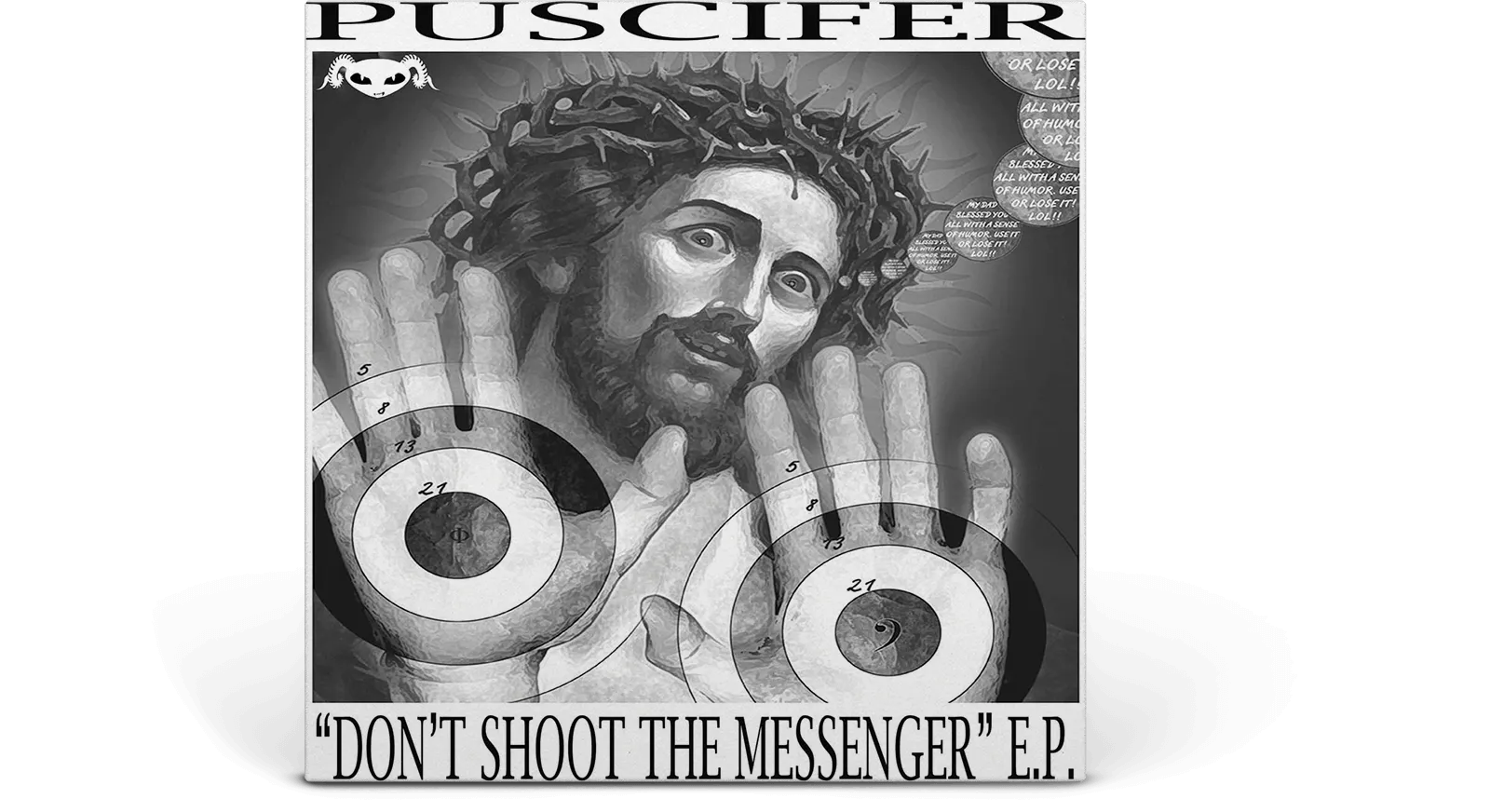 Puscifer : Don't Shoot The Messenger (Black Ice On White Vinyl)
