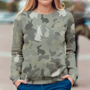 Rabbit - Camo - Premium Sweatshirt