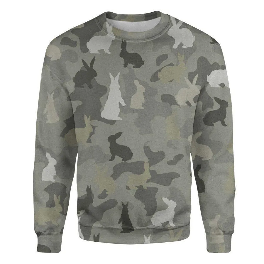 Rabbit - Camo - Premium Sweatshirt
