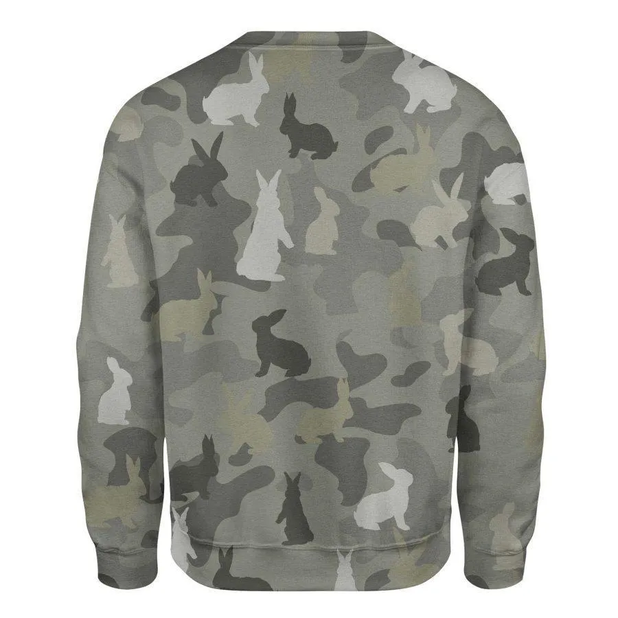 Rabbit - Camo - Premium Sweatshirt