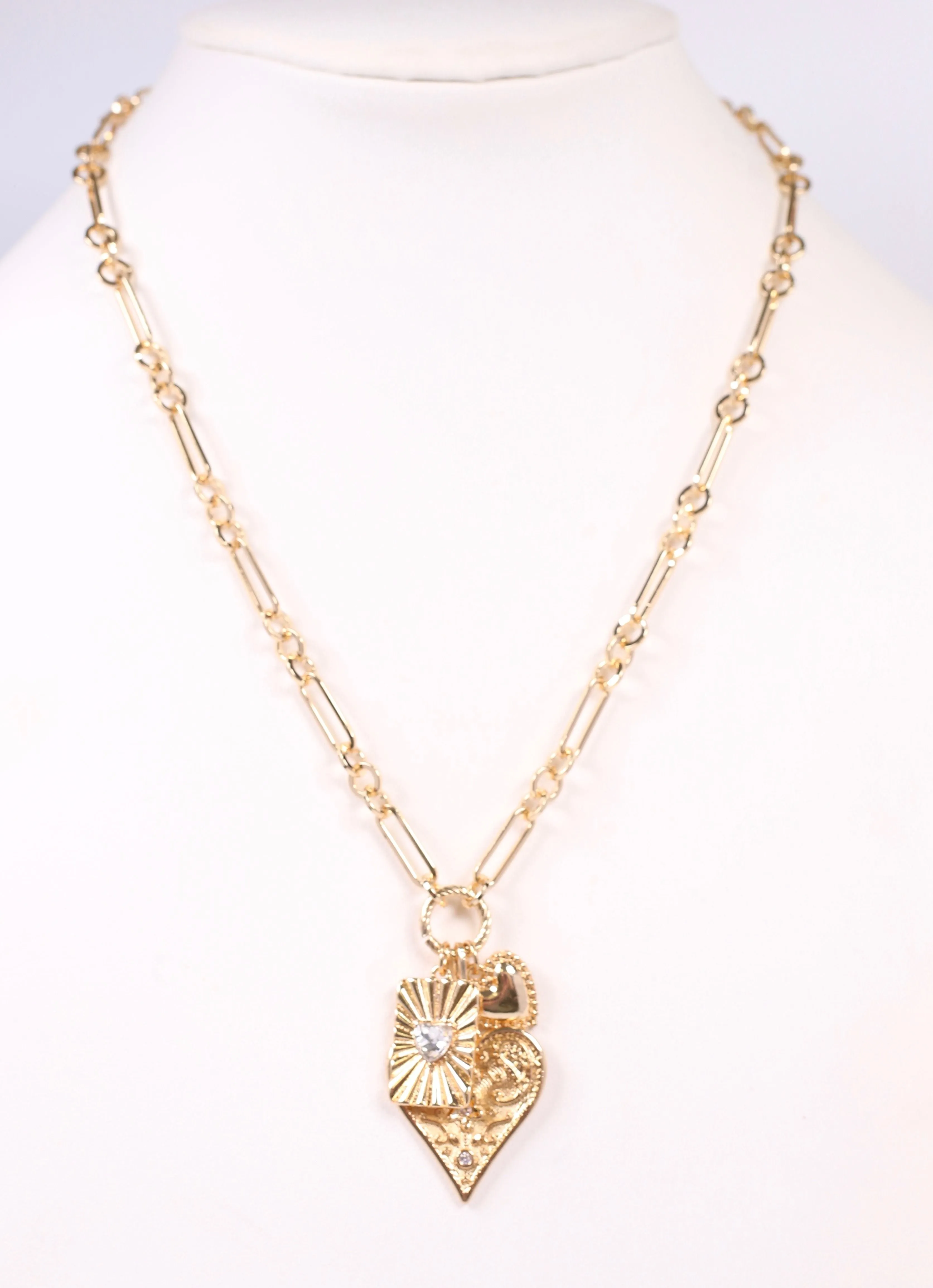 Rambeau Charms Necklace GOLD