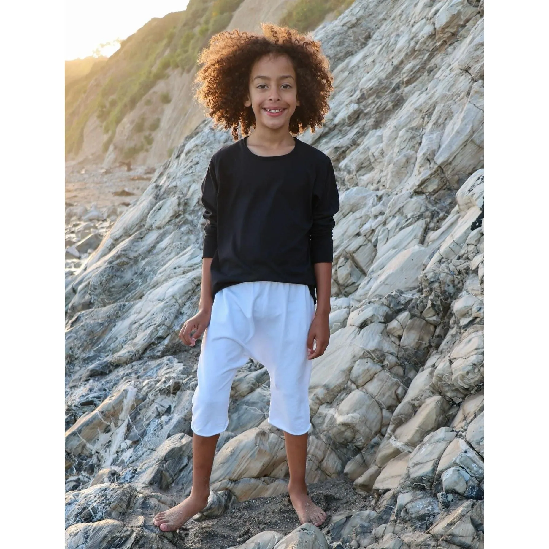 Raw Edge Tee Long Sleeve