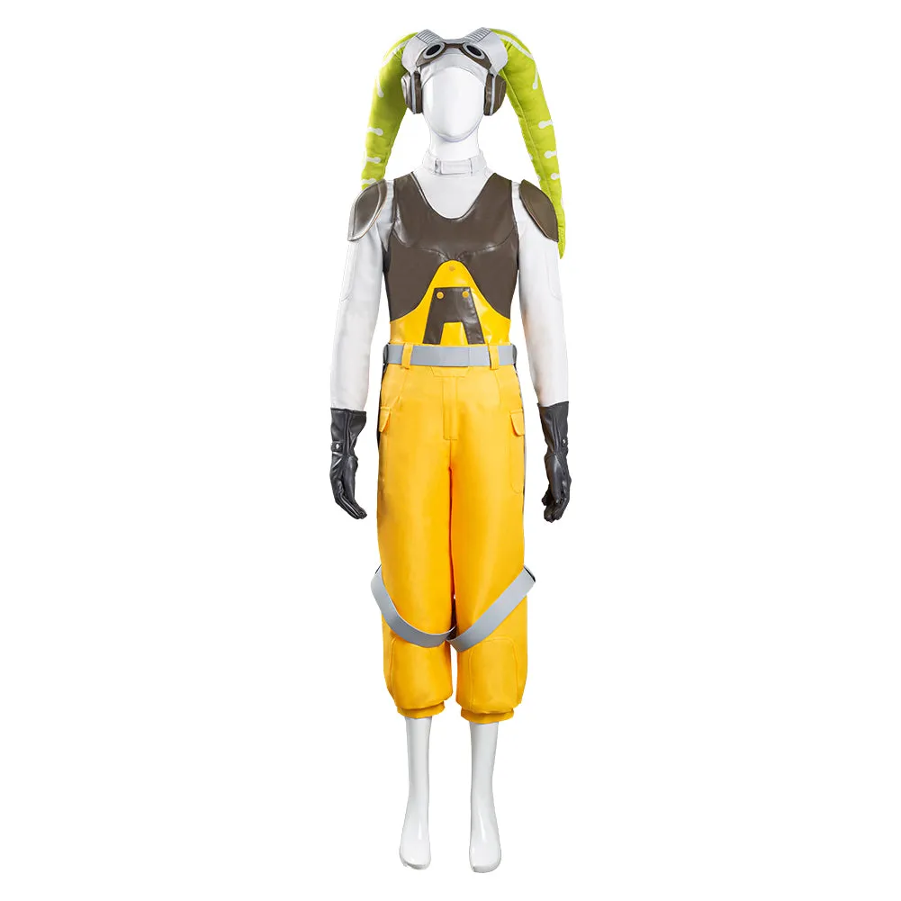 Rebels Halloween Carnival Suit Hera Syndulla Cosplay Costume Women Vest Pants Outfit