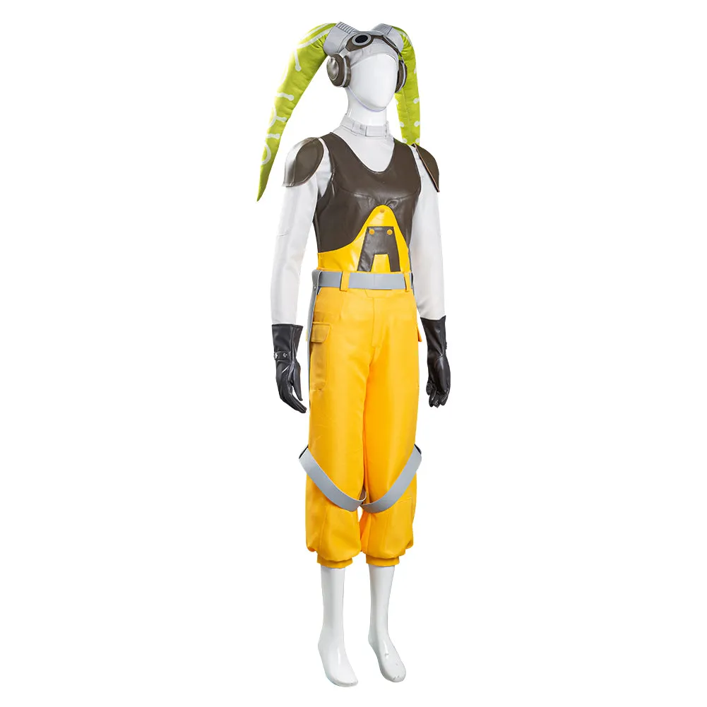 Rebels Halloween Carnival Suit Hera Syndulla Cosplay Costume Women Vest Pants Outfit