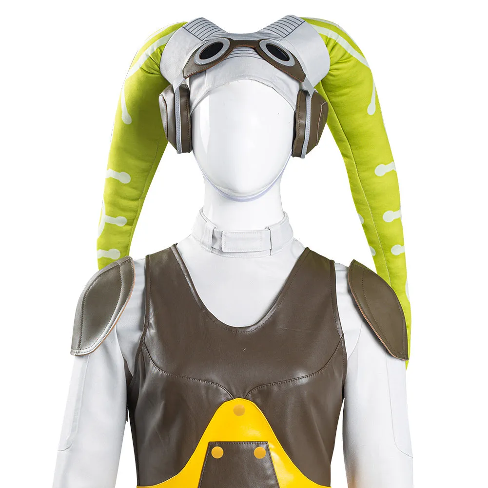 Rebels Halloween Carnival Suit Hera Syndulla Cosplay Costume Women Vest Pants Outfit
