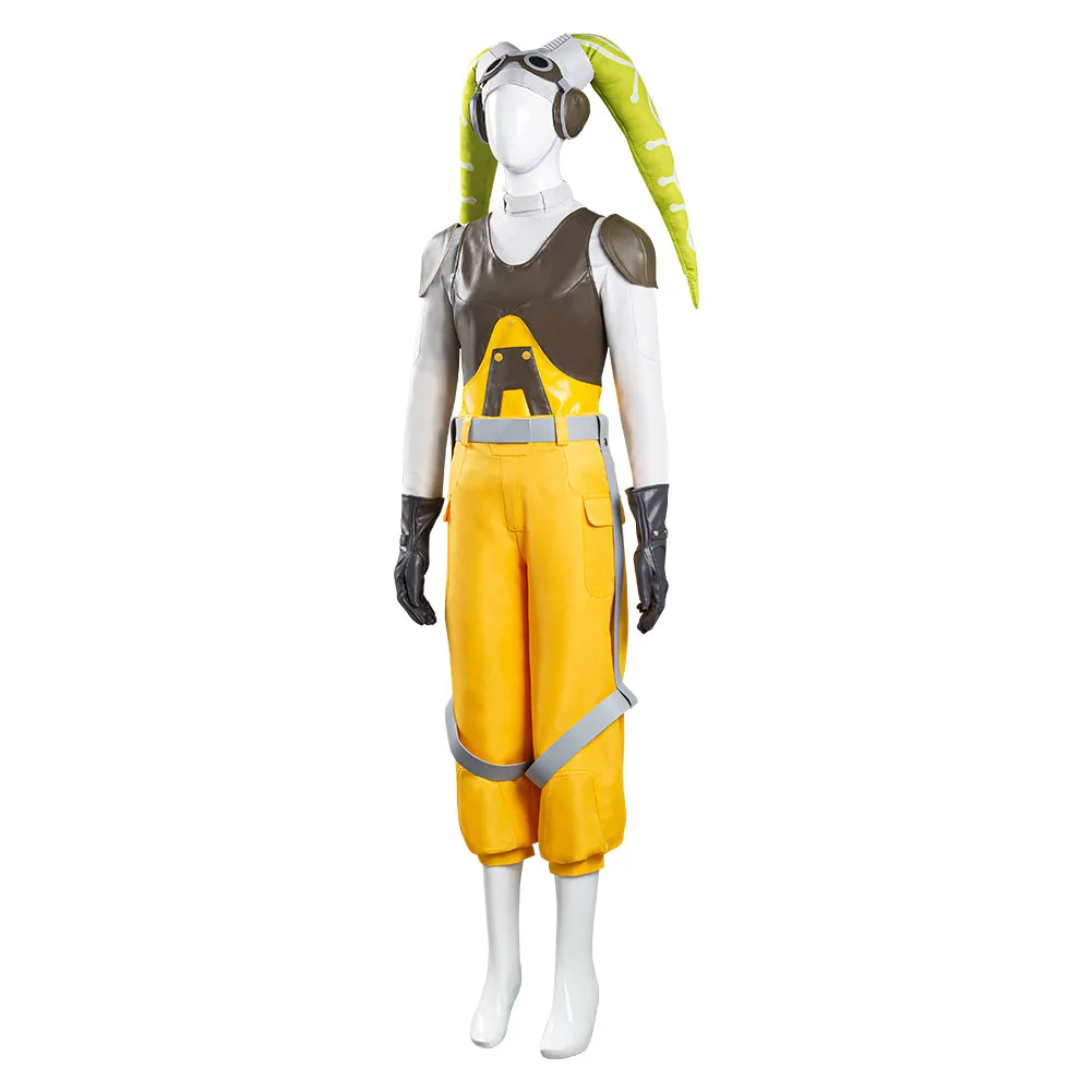 Rebels Halloween Carnival Suit Hera Syndulla Cosplay Costume Women Vest Pants Outfit