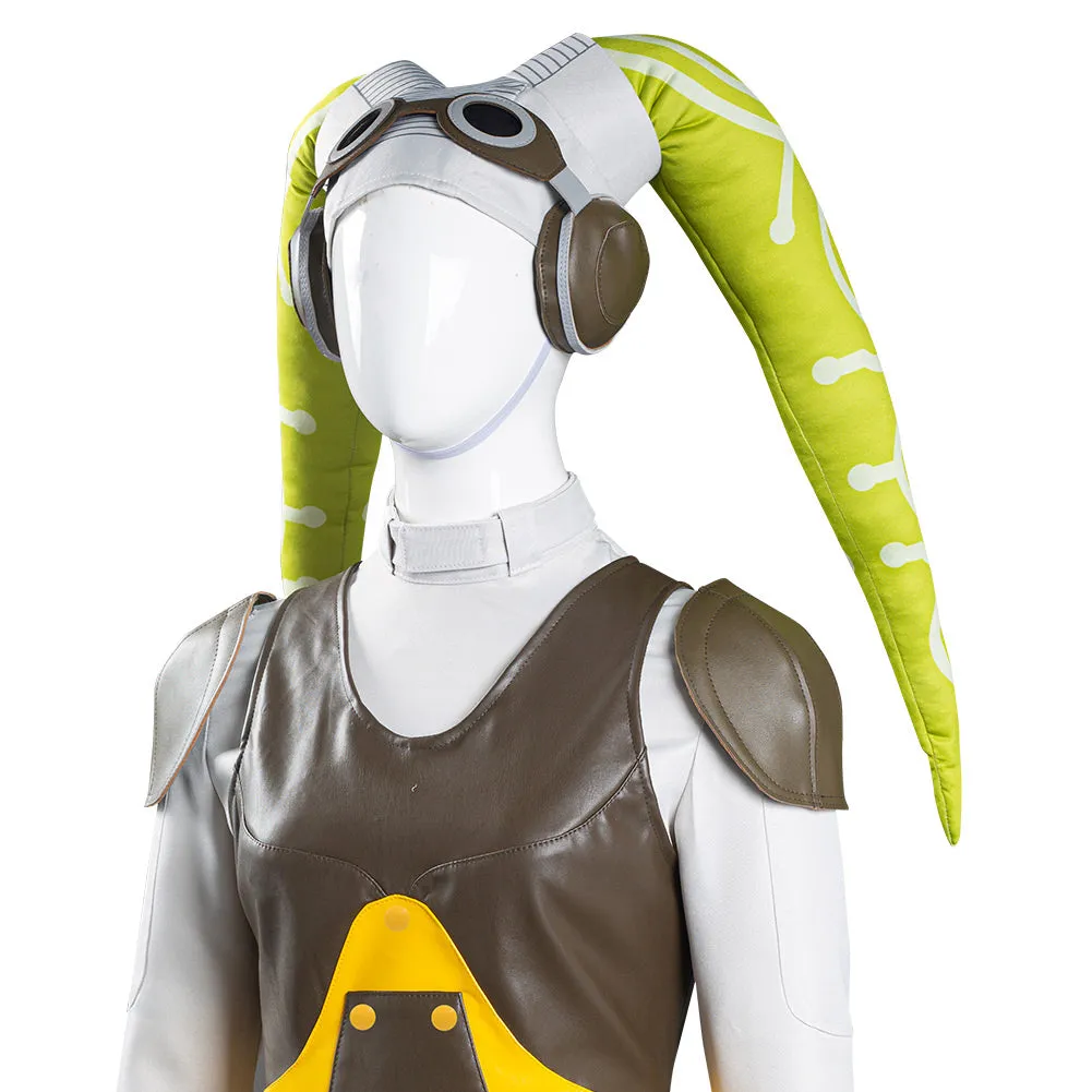 Rebels Halloween Carnival Suit Hera Syndulla Cosplay Costume Women Vest Pants Outfit