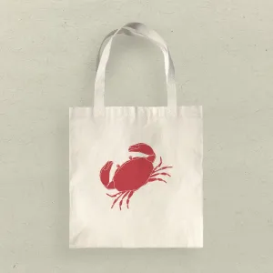Red Crab - Canvas Tote Bag