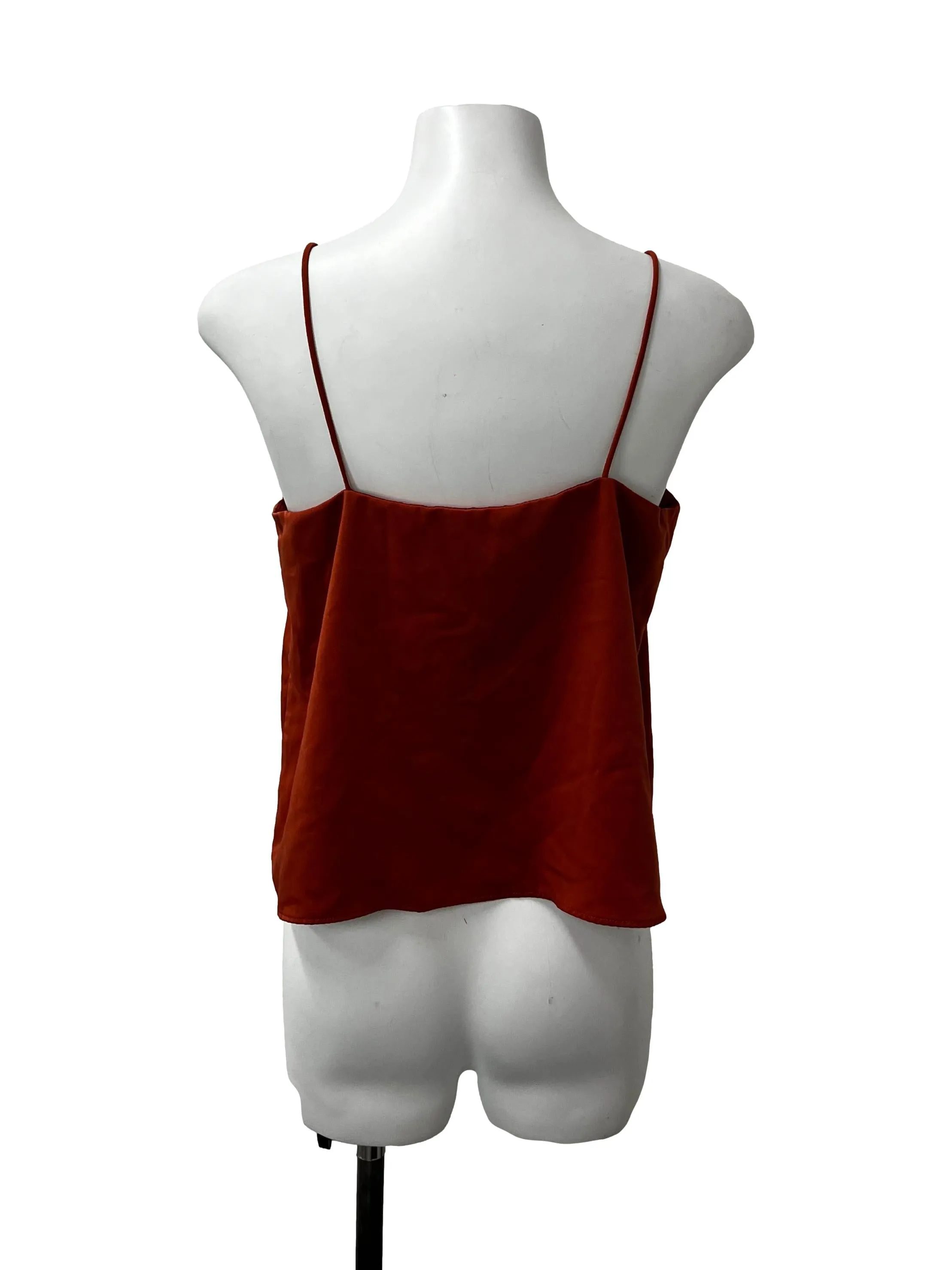 Reddish Orange Cami Top