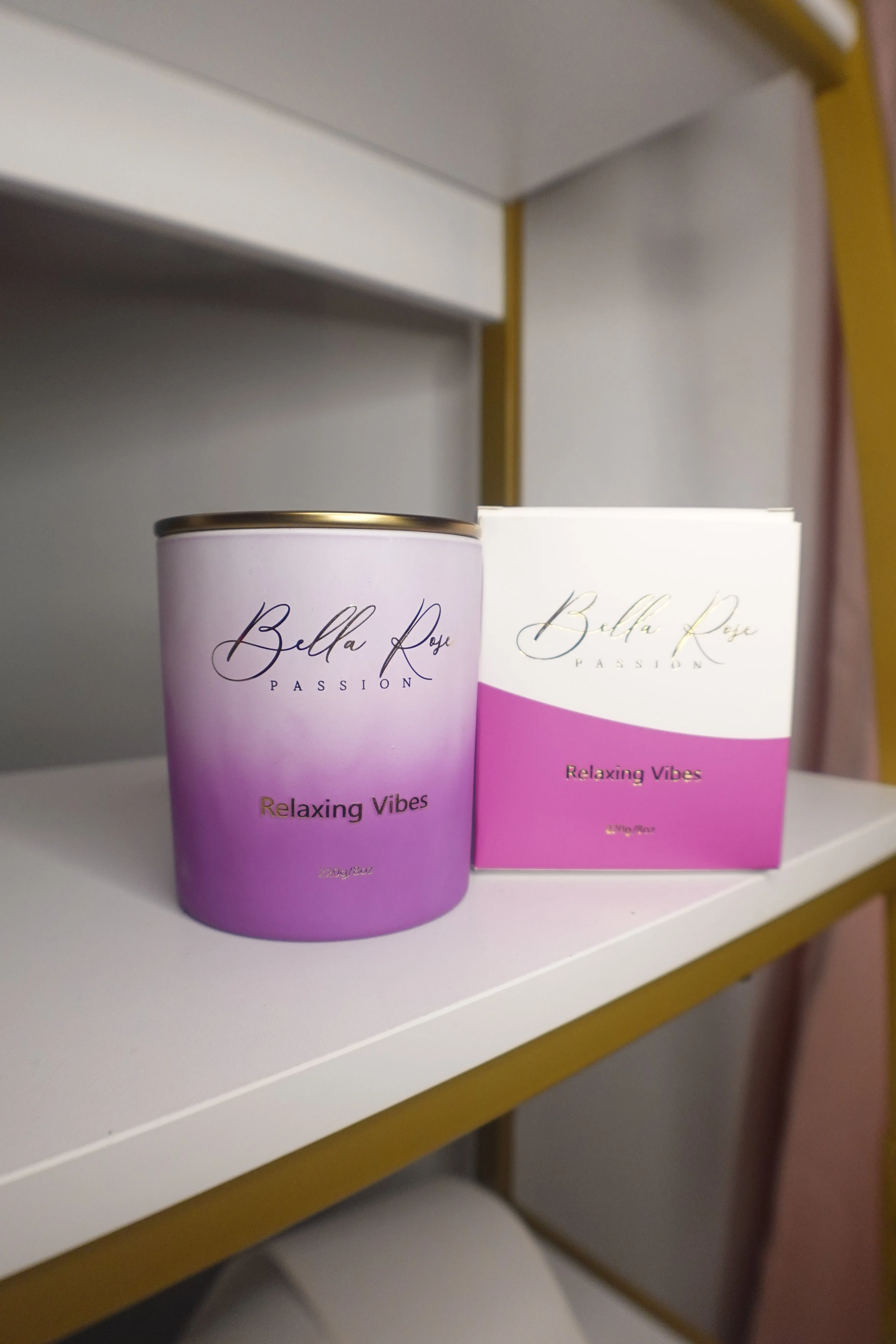 Relaxing Vibes Luxury Candle