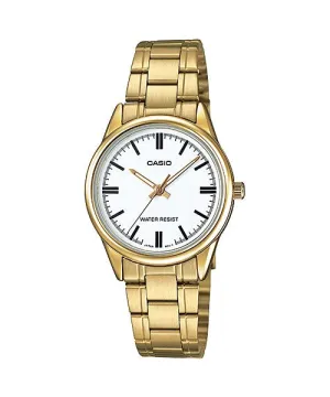 Reloj casual correa de Acero inoxidable LTP-V005G-7A