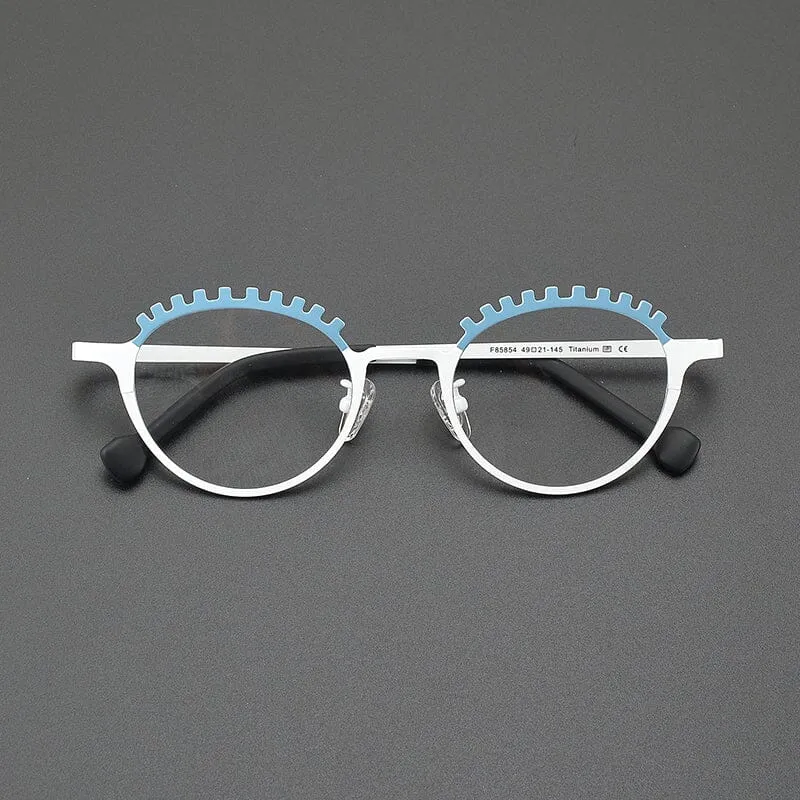 Renny Niche Designer Titanium Glasses Frame