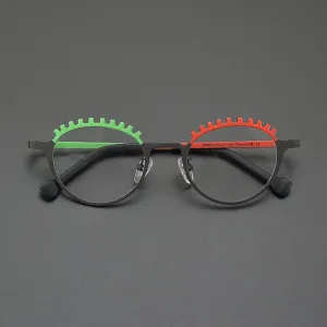 Renny Niche Designer Titanium Glasses Frame