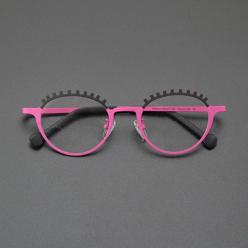 Renny Niche Designer Titanium Glasses Frame