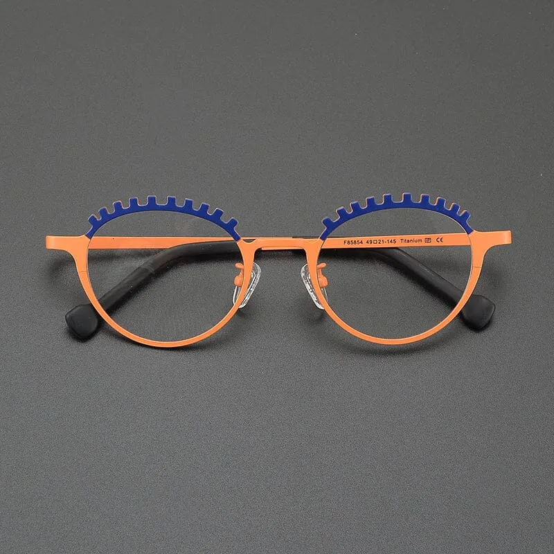 Renny Niche Designer Titanium Glasses Frame