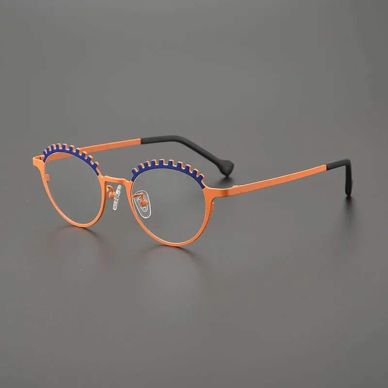 Renny Niche Designer Titanium Glasses Frame