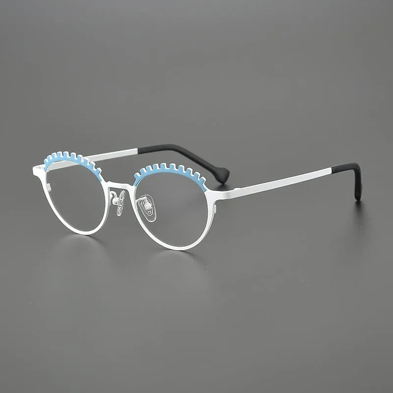 Renny Niche Designer Titanium Glasses Frame