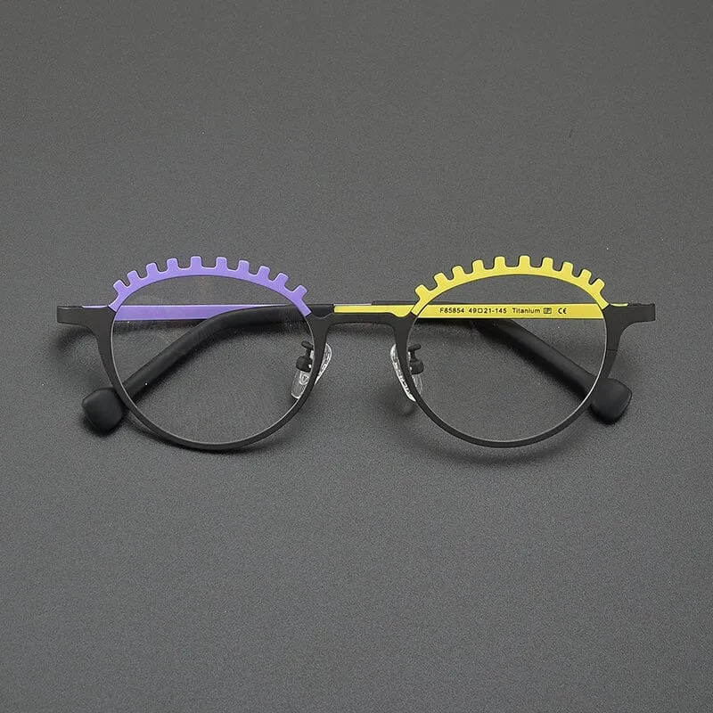 Renny Niche Designer Titanium Glasses Frame