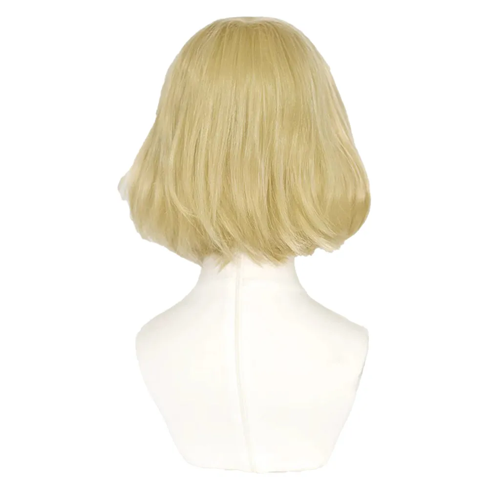 Resident Evil 4 Ashley Graham Cosplay Wig Carnival Halloween Party Prop