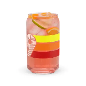 Retro 1999 Can-shaped glass