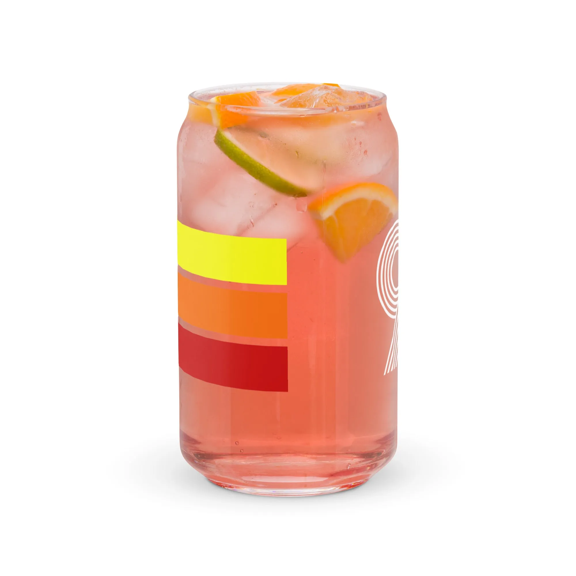 Retro 1999 Can-shaped glass