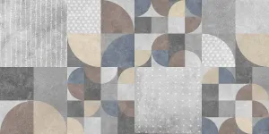 Retro Abstract Geometry Wallpaper Mural
