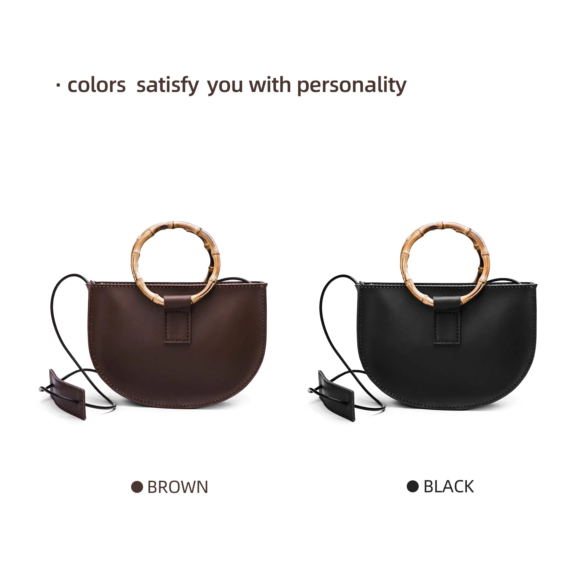 Retro Bamboo Leather Bag Kit