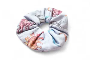 Retro Dino Scrunchie