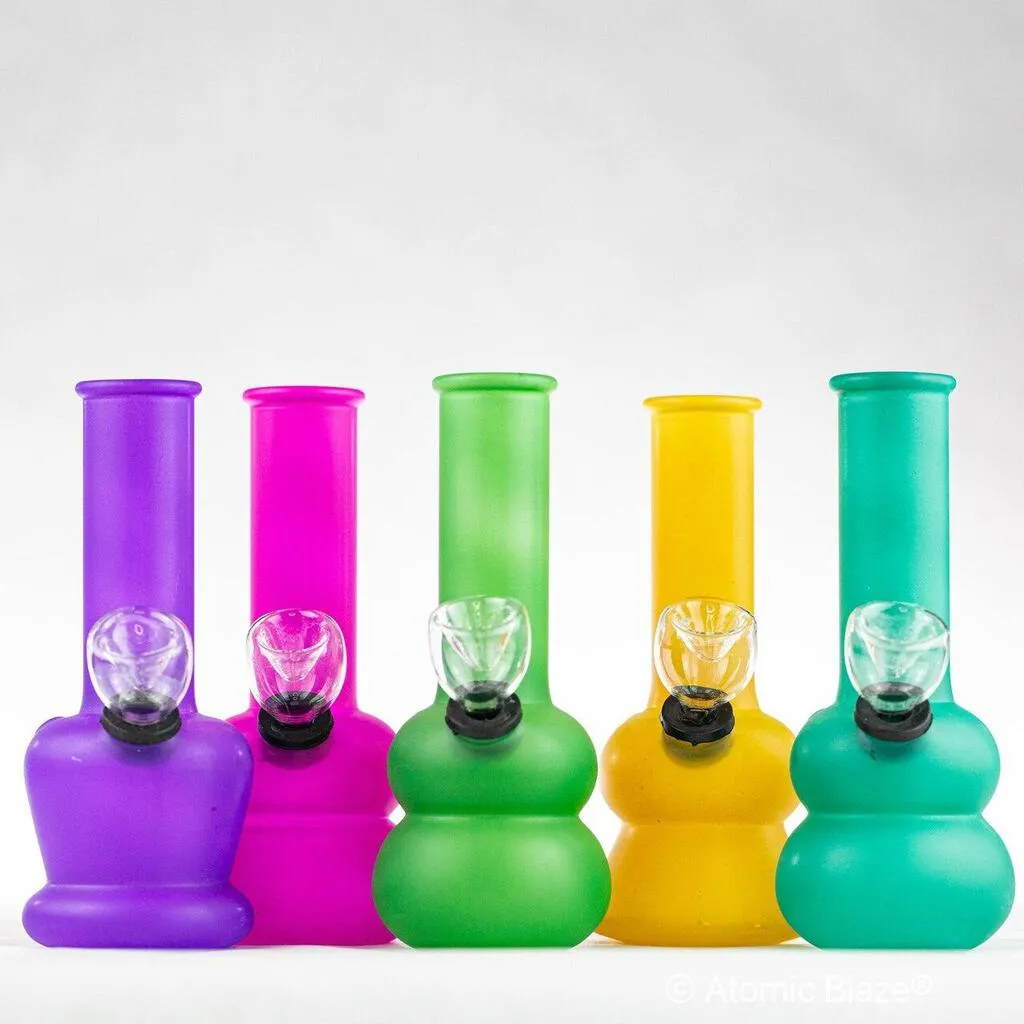 Retro Glass Mini Bong 5"