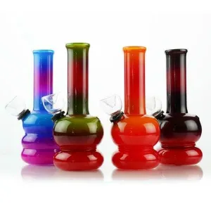 Retro Glass Mini Bong 5"