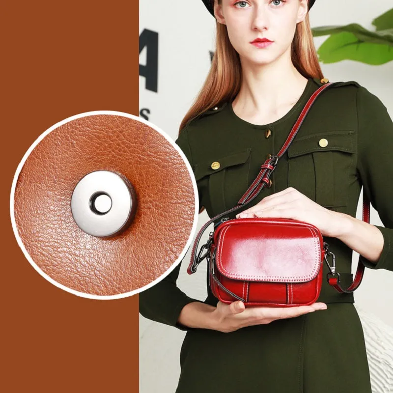 Retro One Shoulder Crossbody Bag