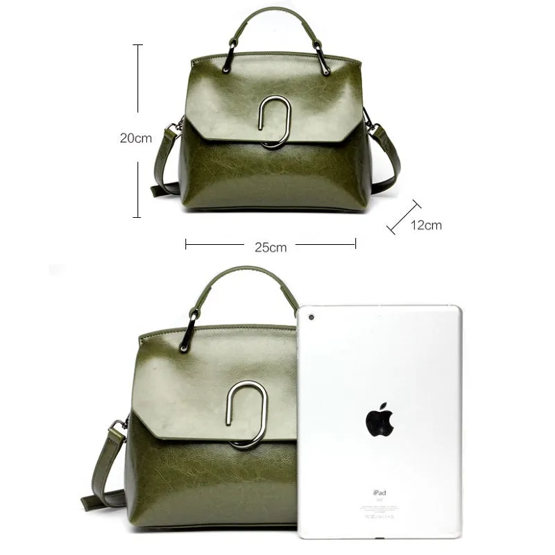 Retro Solid Color Women's Bag