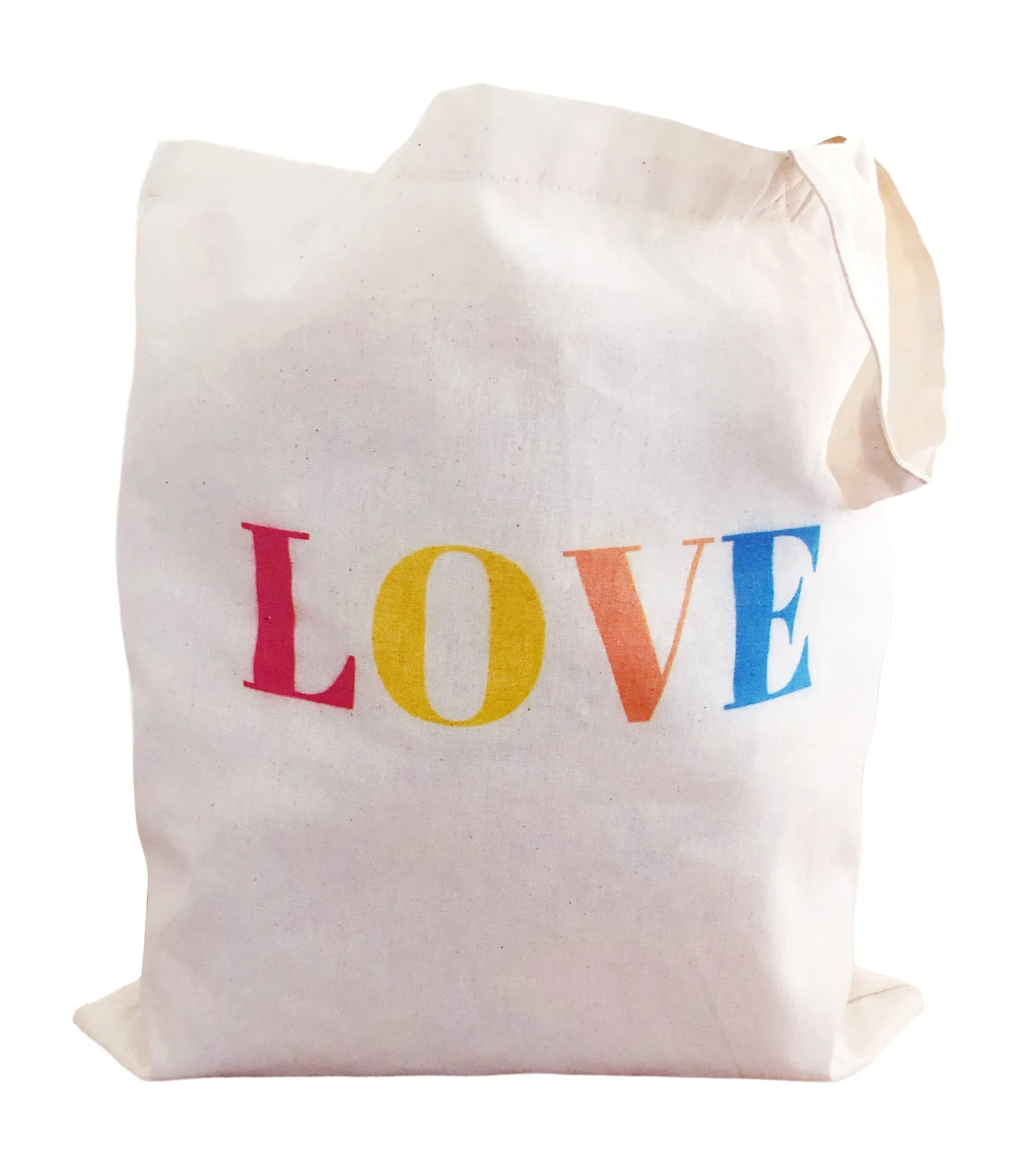 Reusable Grocery Tote, Love Farmer's Market Bag