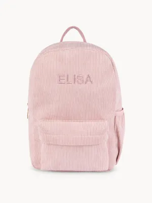 Rib Backpack Powder Pink