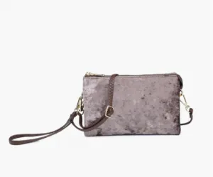 Riley Velvet Crossbody
