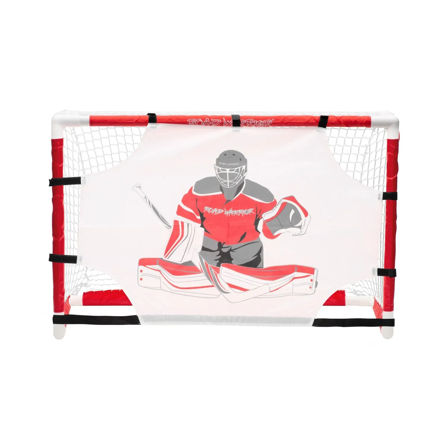 Road Warrior Top Shelf Mini Net Set With Shooter Tutors