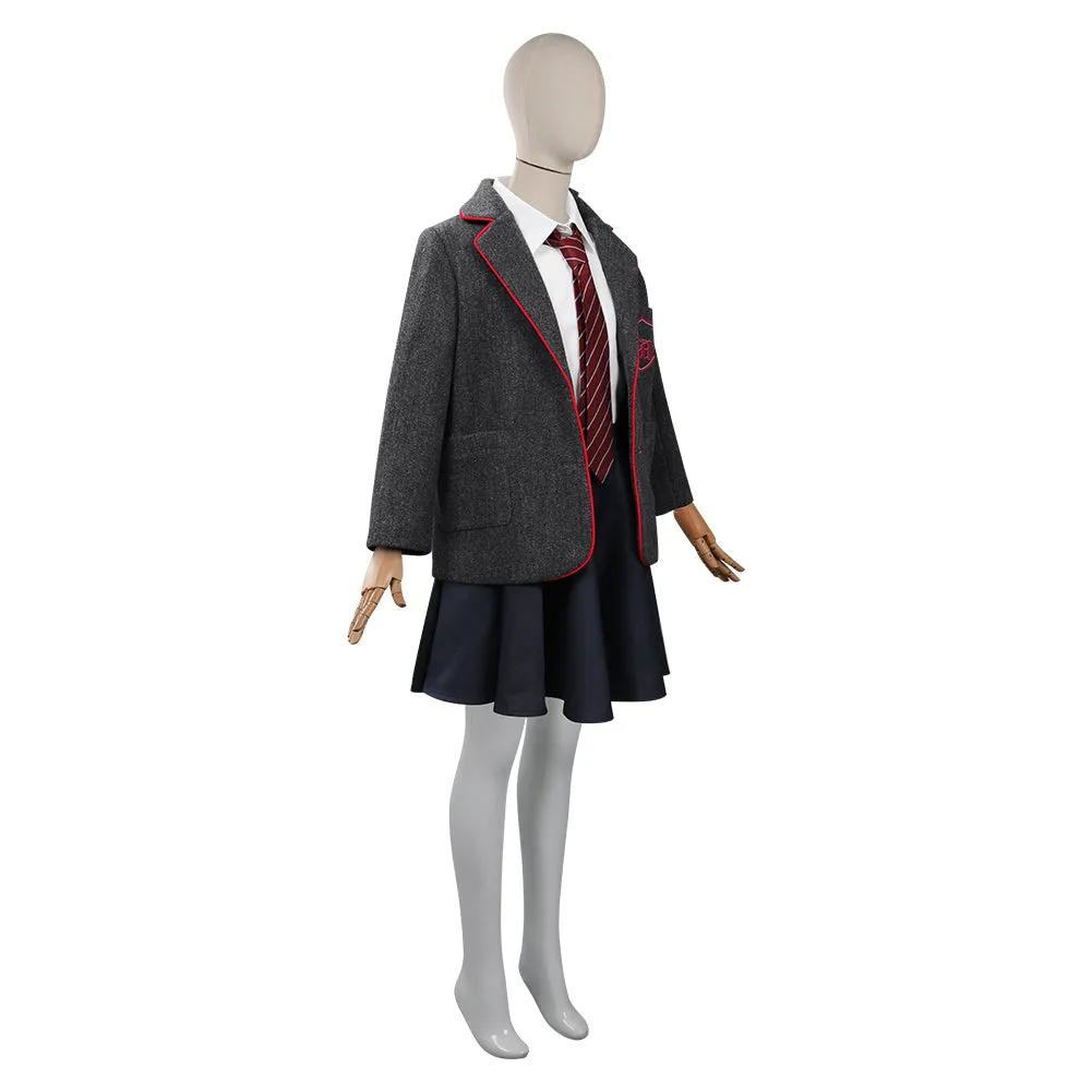 Roald Dahl’s Matilda the Musical  Cosplay Costume Uniform Dress Outfits Halloween Carnival Party Suit