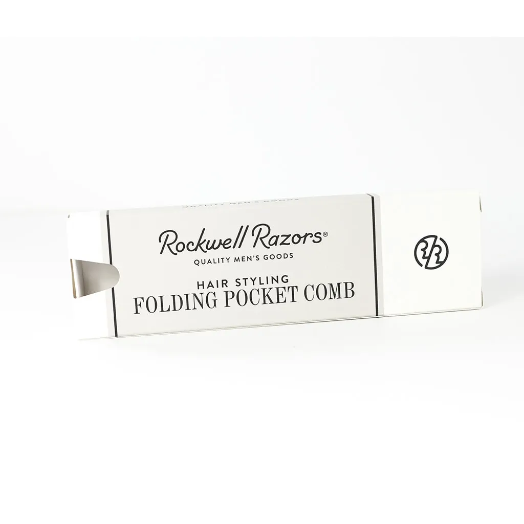 Rockwell Razors Hair Styling Folding Pocket Comb