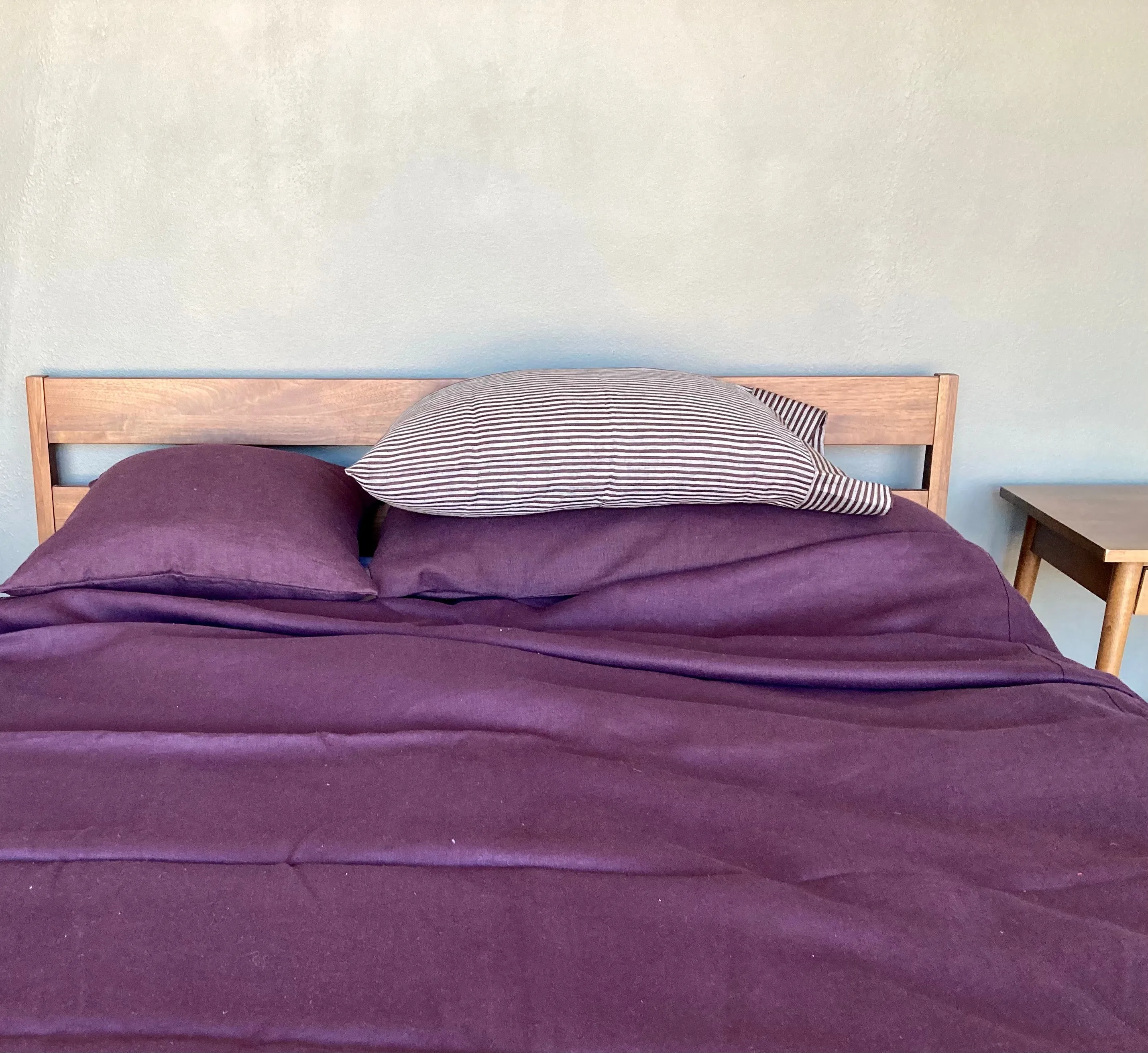 Runyon Queen Duvet Plum Sample