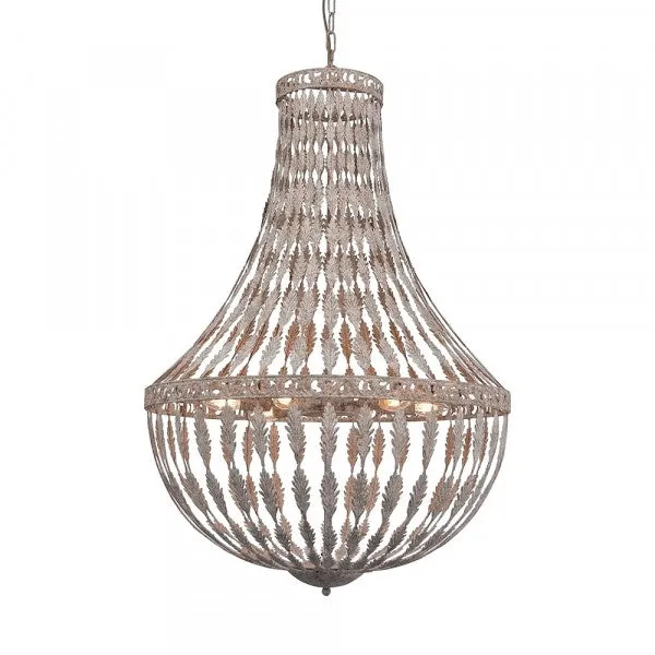 Rustic Empire Metal Chandelier - Two Sizes Available