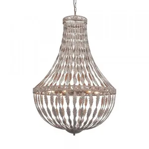 Rustic Empire Metal Chandelier - Two Sizes Available