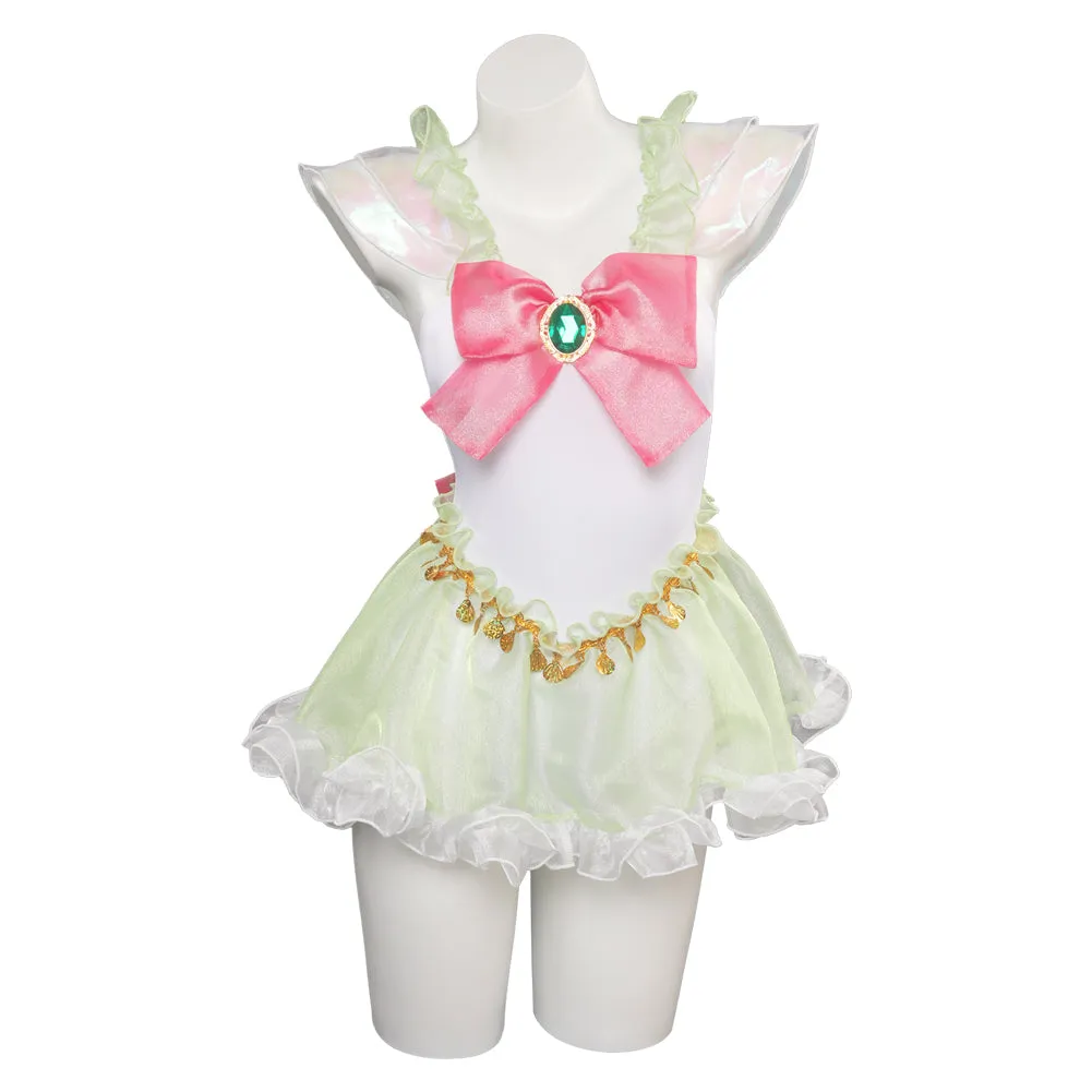 Sailor Moon Kino Makoto Original Design Swimsuit Outfits Cosplay Costume Halloween Carnival Suit