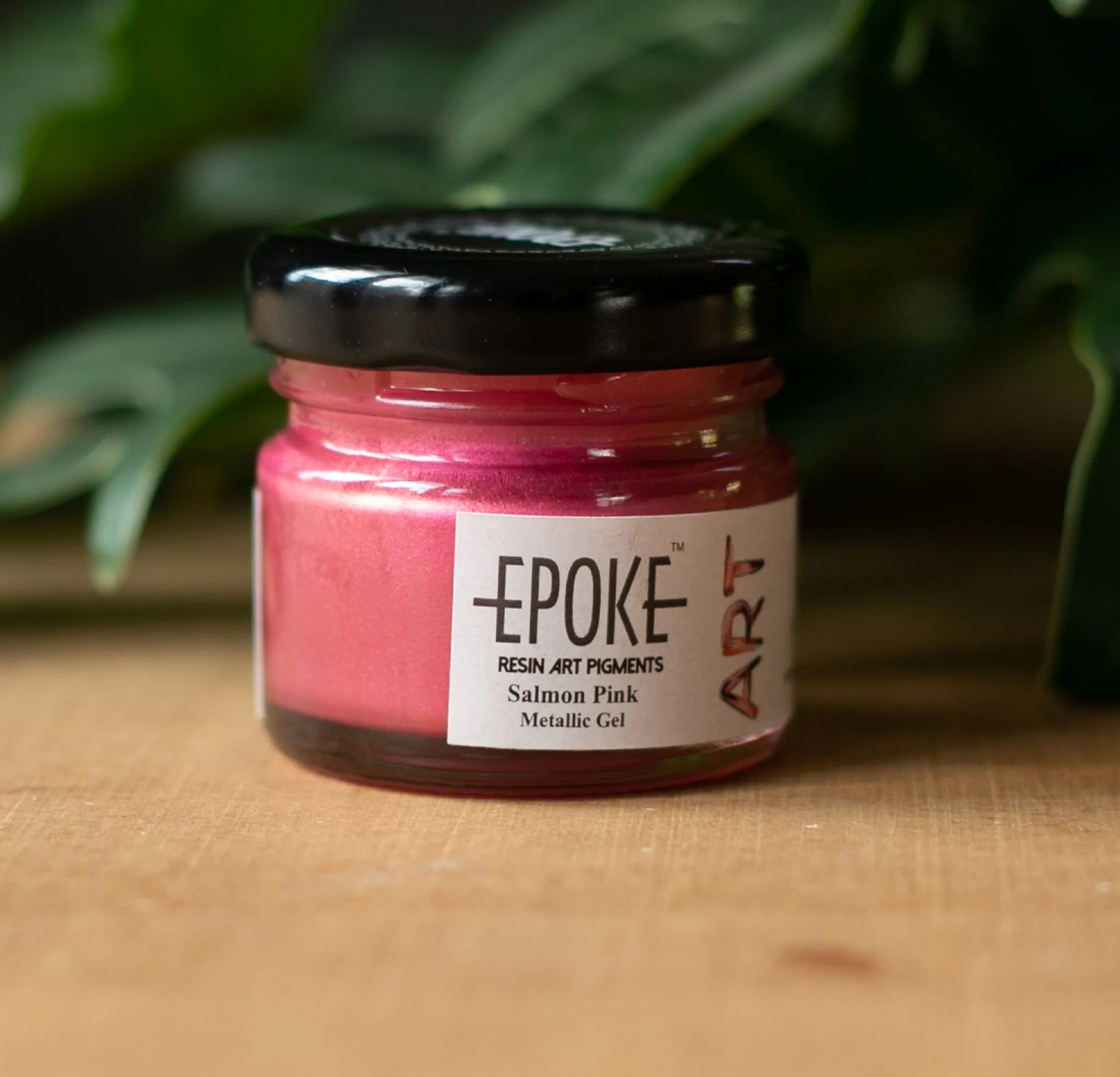 Salmon Pink (Metallic) - Mini Pigment Paste -20g